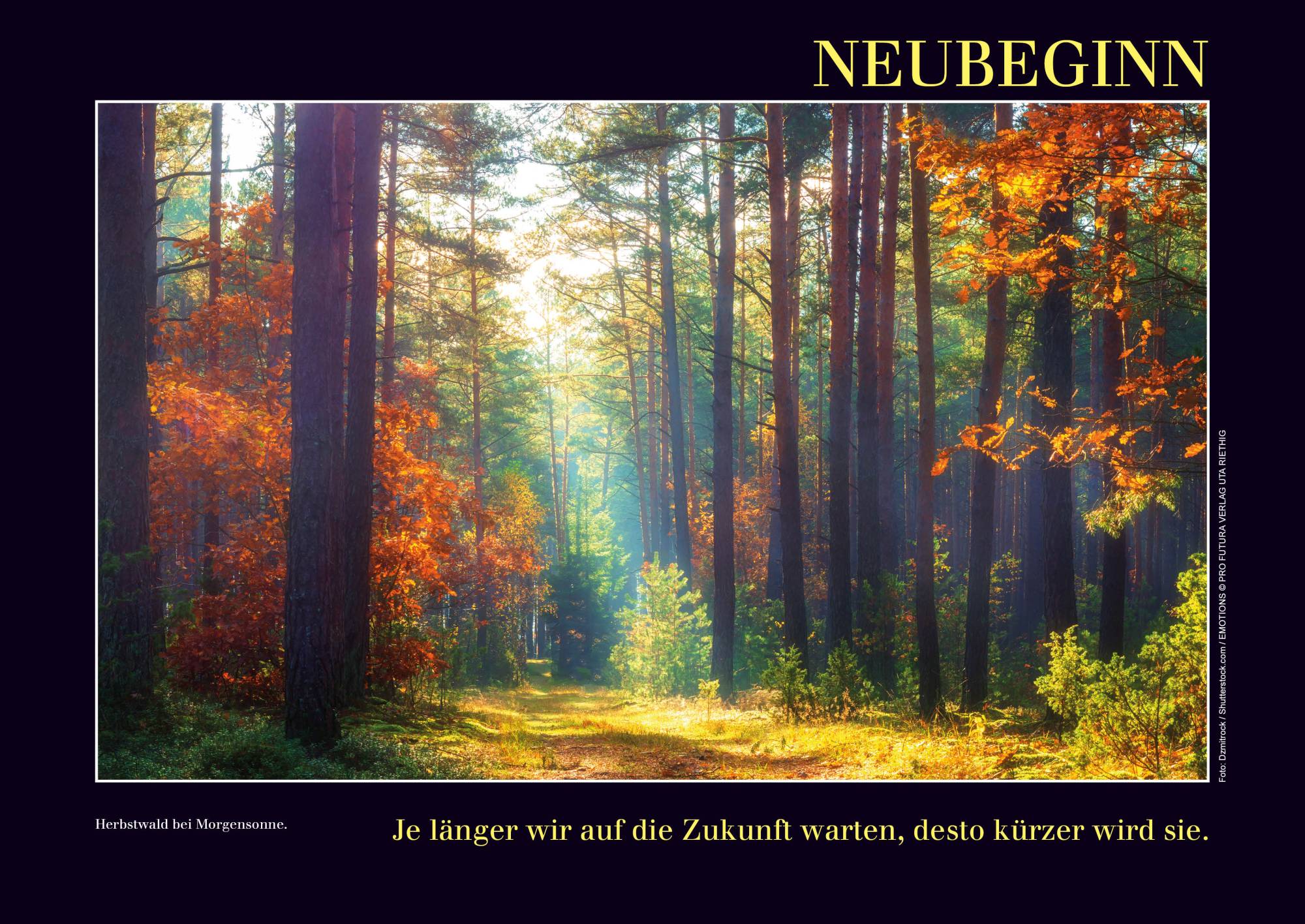 Kalender mit Emotionen