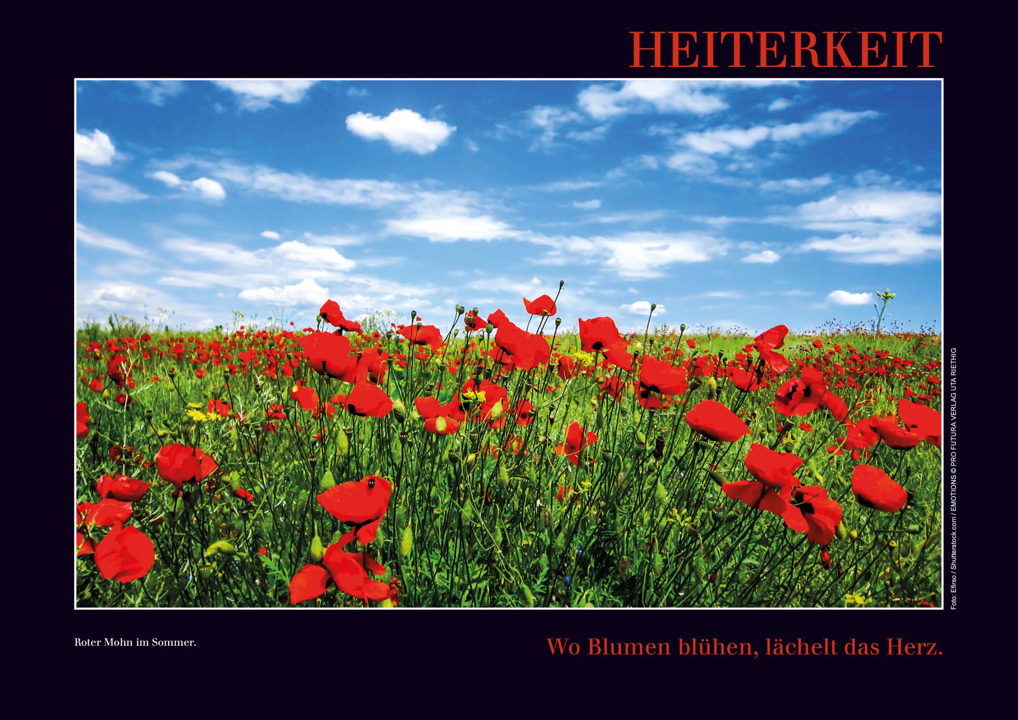 Kalender mit Emotionen